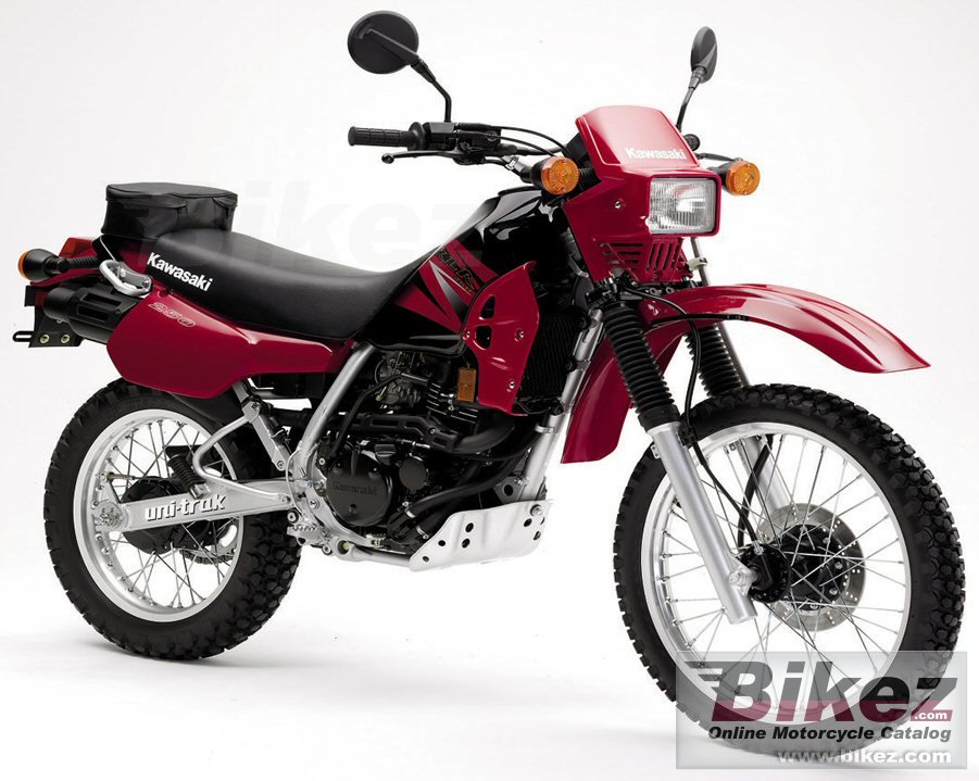 Big Kawasaki klr 250 picture and wallpaper from Bikez.com